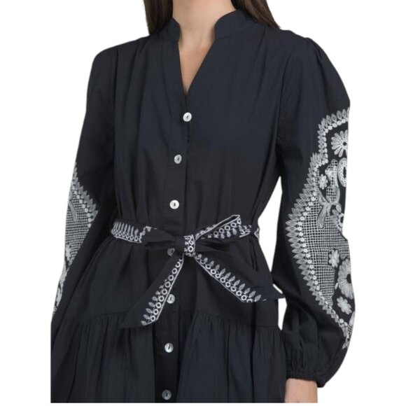 7 FOR ALL MANKIND Embroidered Mini Dress - Picture 3 of 3